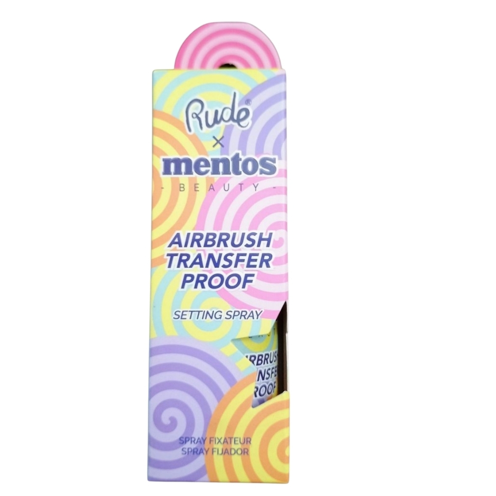 Rude Cosmetics Mentos Airbrush Transfer Proof Setting Spray Colour: Multi